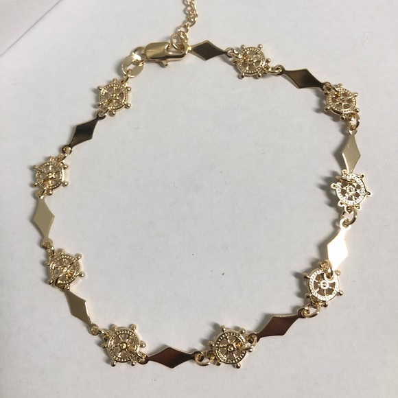 18k Gold Filled Anklet - Picture 3 of 10